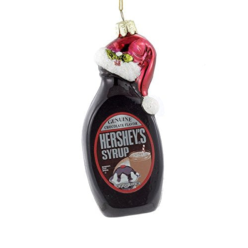 Glass Hershey's Syrup Bottle Ornament - The Country Christmas Loft