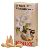 Knox German Scented Incense Cones (Pack Of 24) - Vanilla - The Country Christmas Loft