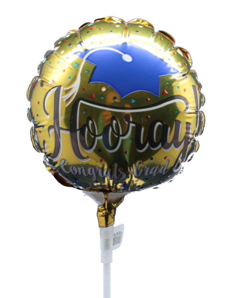Golden Hooray Congrats Grad  Balloon - The Country Christmas Loft