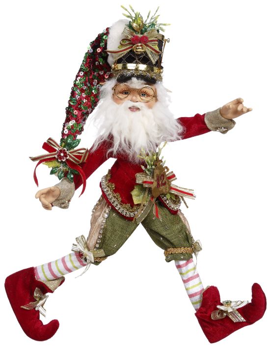 12 Drummers Drumming Elf - 19 Inch - The Country Christmas Loft