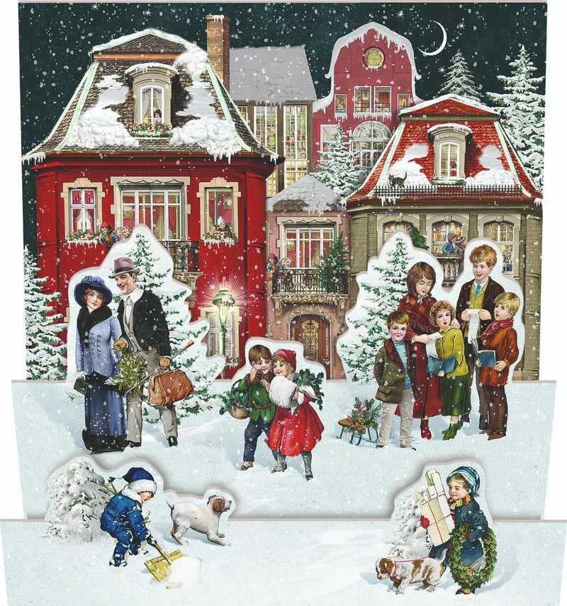 3D Winterscapes Advent Calendar Card - The Estate - The Country Christmas Loft
