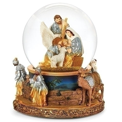 Musical Windup Nativity Water Dome - The Country Christmas Loft
