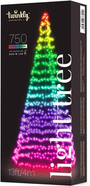 Twinkly 750-Light RGB LED Light Pole Tree (Generation II) - The Country Christmas Loft