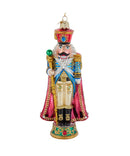 Bellissimo Glass Nutcracker Soldier Ornament - The Country Christmas Loft