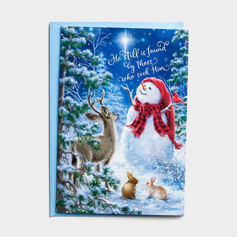 Snowman Gazer and Friends - 18 Christmas Boxed Cards - The Country Christmas Loft