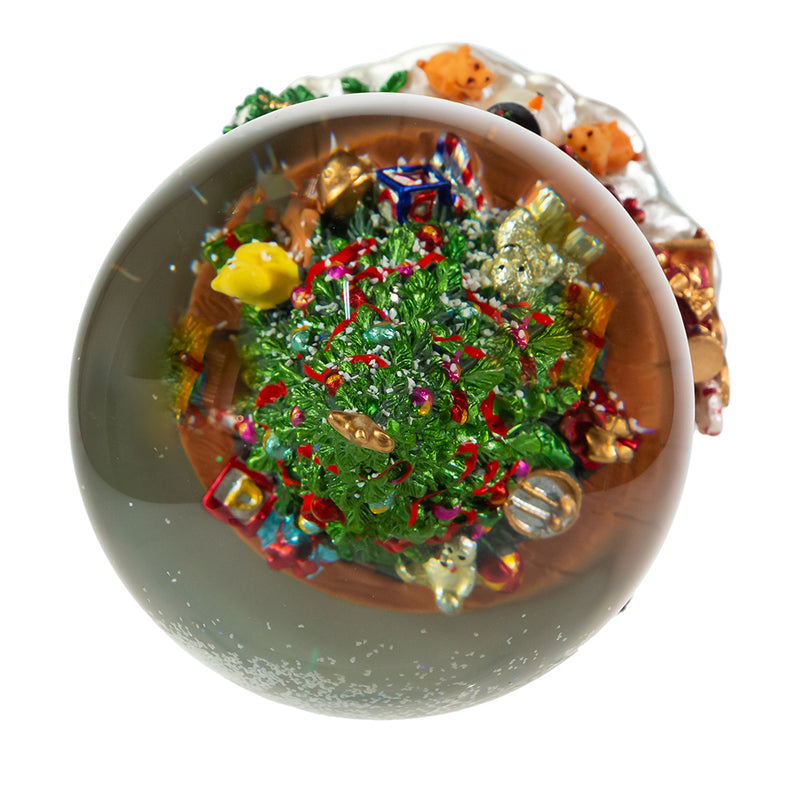 120MM Musical Christmas Tree Water Globe - The Country Christmas Loft