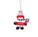Cozy Snowman Ornament (Letters A - F) - - The Country Christmas Loft