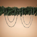 6 Foot Holiday Bead Garland - Alternating - The Country Christmas Loft