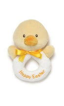 Easter Plush Rattle - Yellow Duck - The Country Christmas Loft