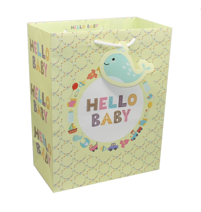 Hello Baby Icon Gift Bag - The Country Christmas Loft