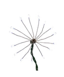 75-Light Cluster Burst Superbright LED Light Set - Cool White - Green Wire - The Country Christmas Loft