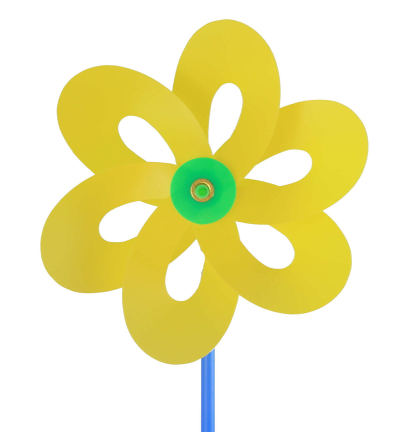 PVC Pinwheel - Yellow Daisy - The Country Christmas Loft