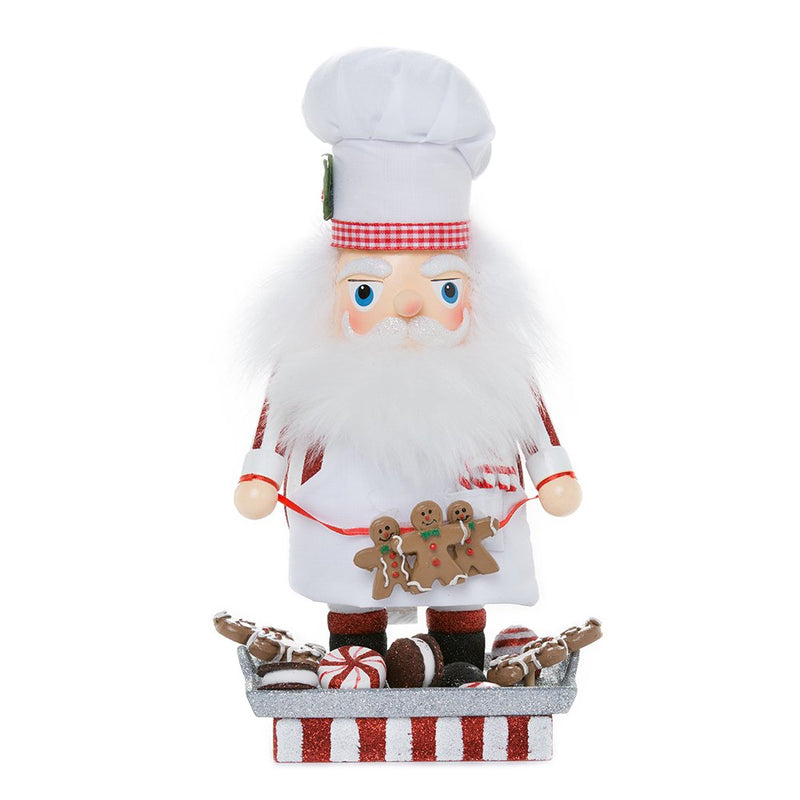 Hollywood Santa Gingerbread Chef Nutcracker - The Country Christmas Loft