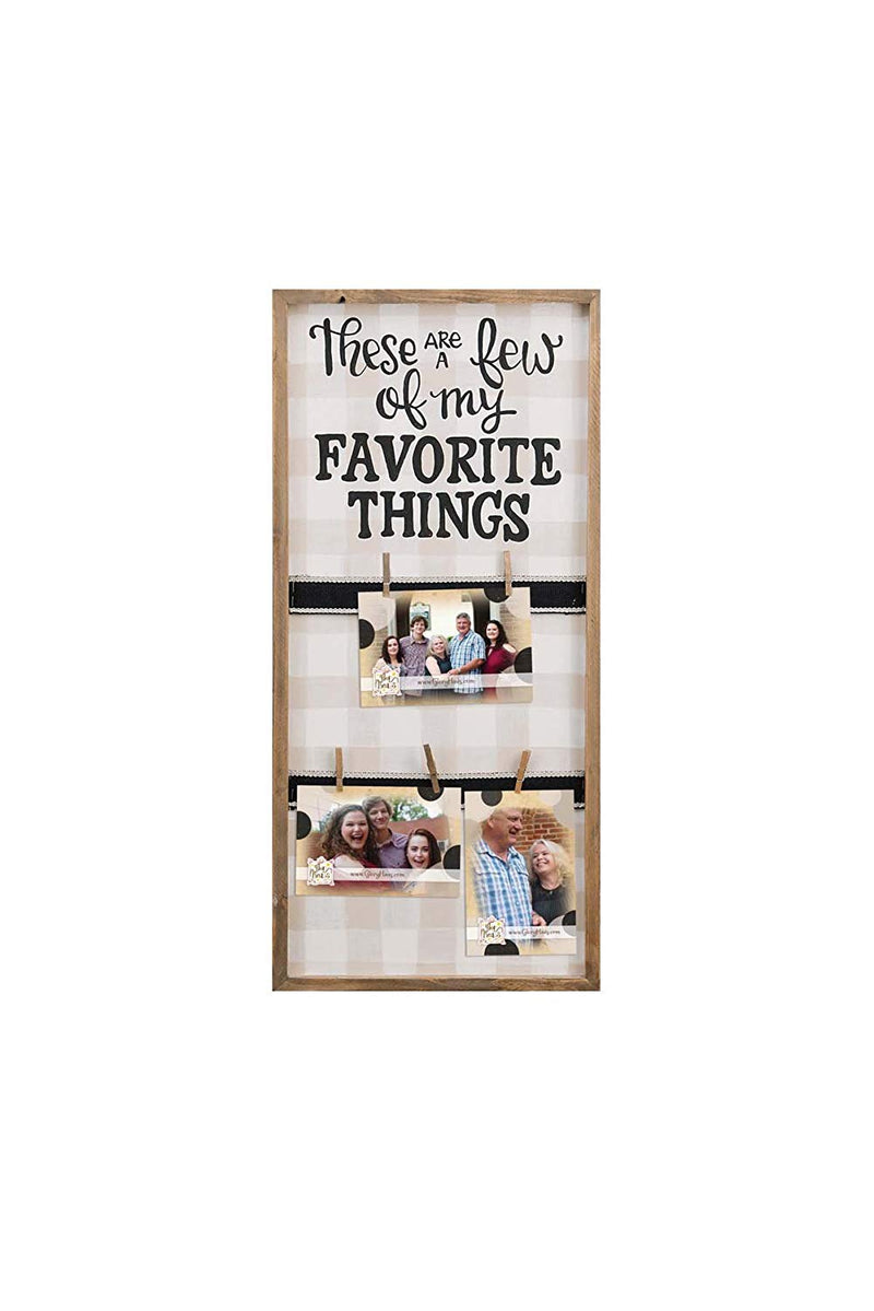 Favorite Things Clip Frame - The Country Christmas Loft