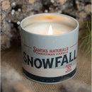Snowfall 9oz Tin Candle - The Country Christmas Loft