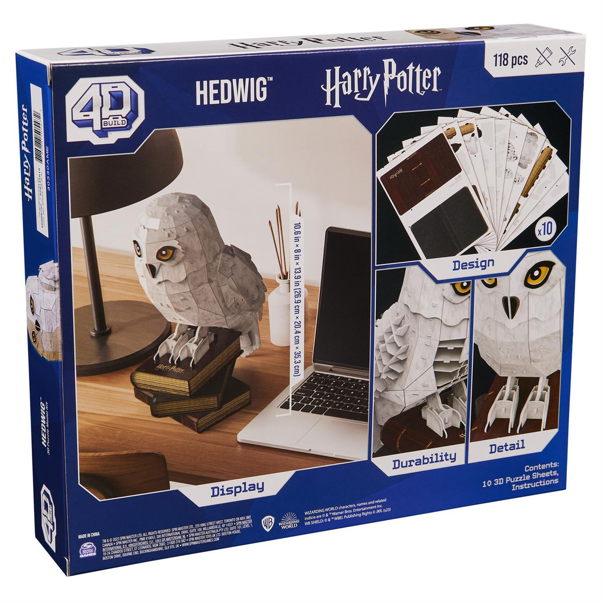 4D Build Harry Potter Hedwig | Country Christmas Loft – The