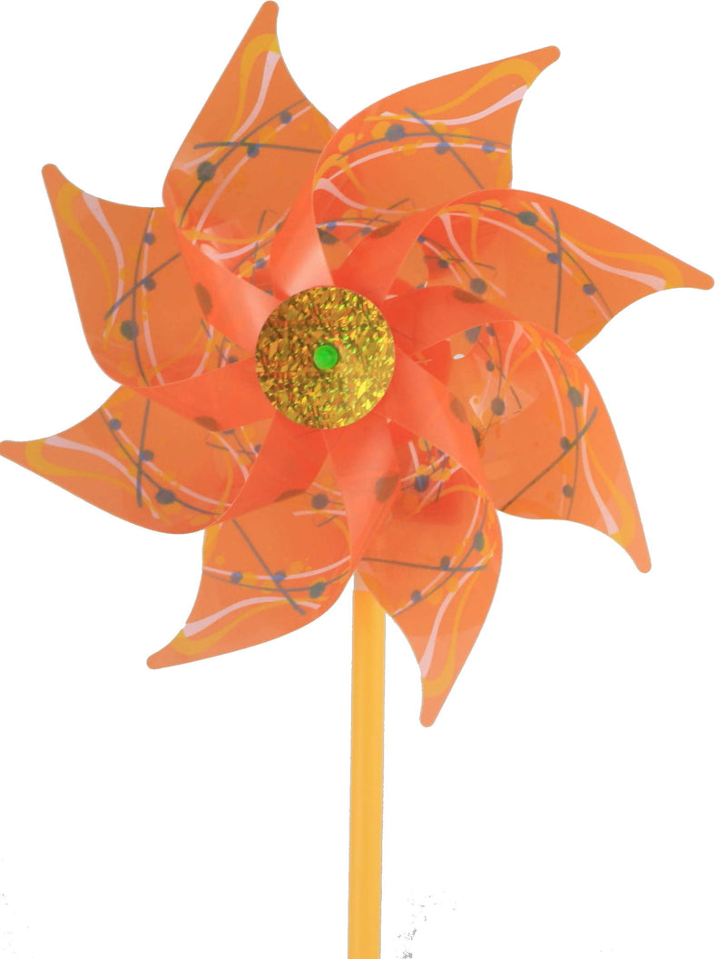 PVC Pinwheel - Orange Dragonflies - The Country Christmas Loft