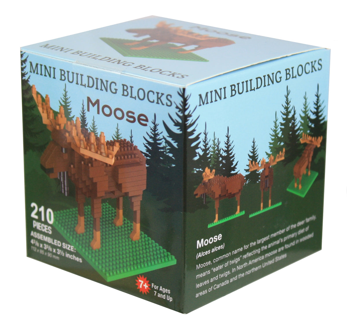 Mini Building Blocks - Moose | Country Christmas Loft – The