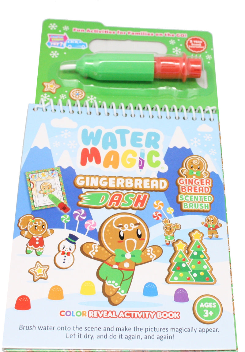 Magic Activity Book With Gingerbread Scented Brush