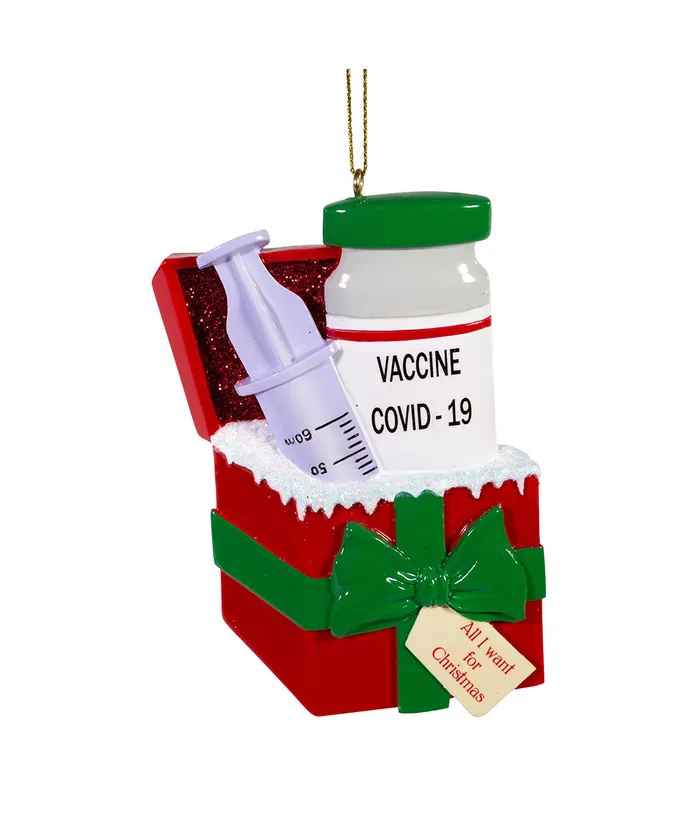 Covid-19 Gift Box - Ornament - The Country Christmas Loft
