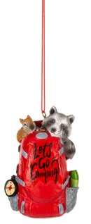 Back Pack Ornaments - Let's Go Camping - The Country Christmas Loft