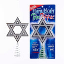 Silver Hanukkah Tree Topper - The Country Christmas Loft