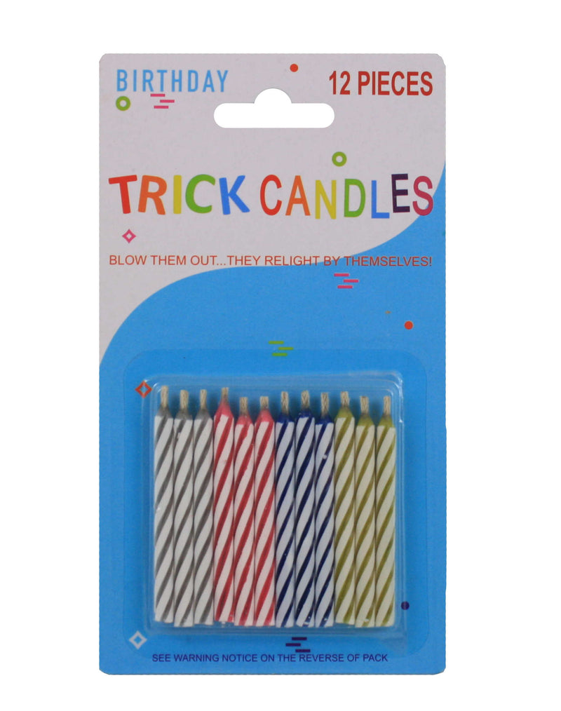 TRICK Spiral Cake Candles - 12 pack - The Country Christmas Loft
