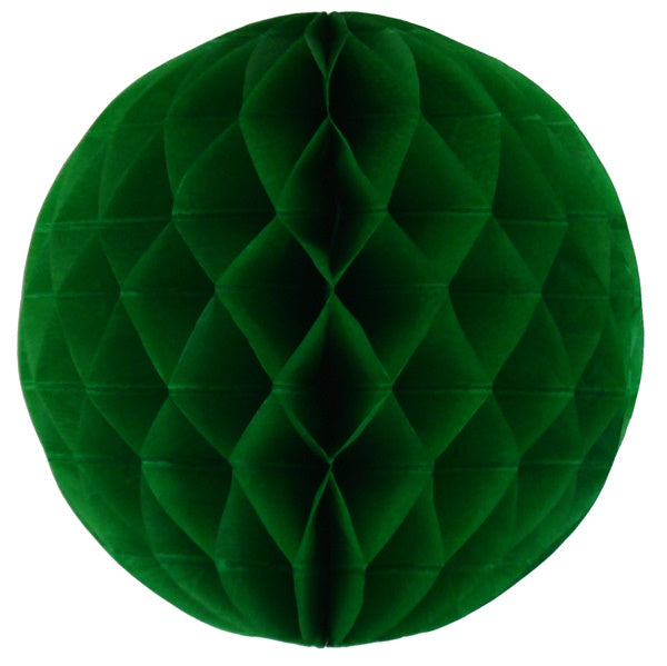 Honeycomb Ball Party Decoration - Green - 9.75" - The Country Christmas Loft