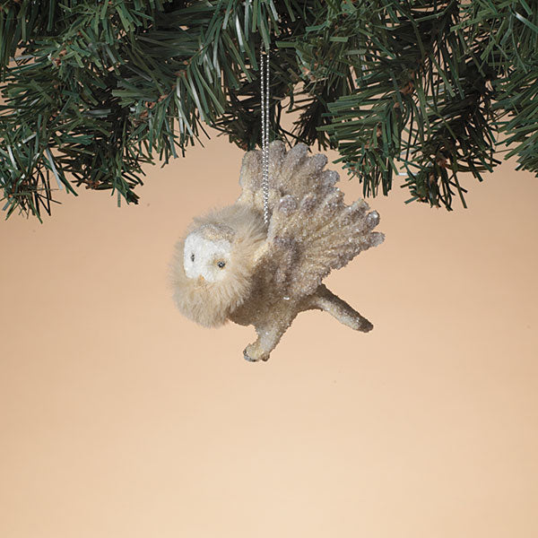 Flying Owl Ornament - The Country Christmas Loft