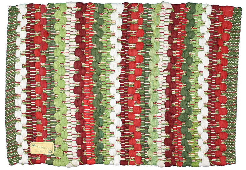 Winter Green - Chindi Placemat - The Country Christmas Loft