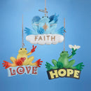 Peace Frog Ornament - - The Country Christmas Loft