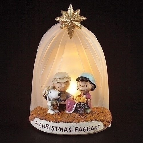 LED Lighted Peanuts Nativity Pageant - The Country Christmas Loft