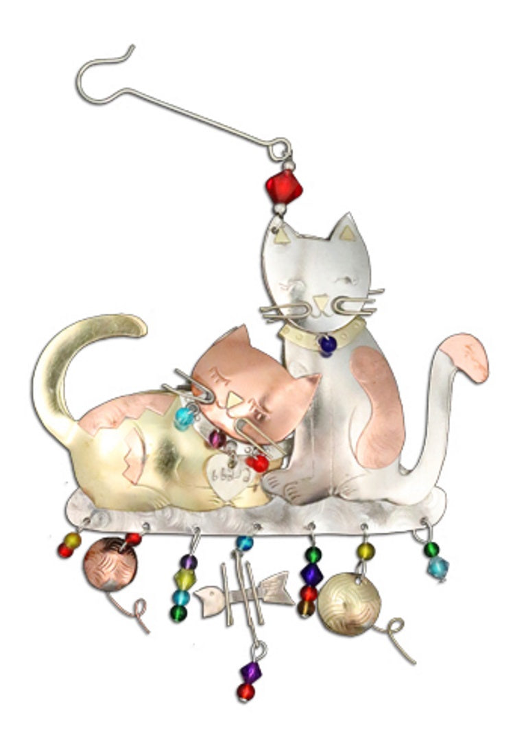 Meow Love Ornament - The Country Christmas Loft