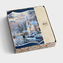 Thomas Kinkade - God's Love - 18 Premium Christmas Boxed Cards - The Country Christmas Loft