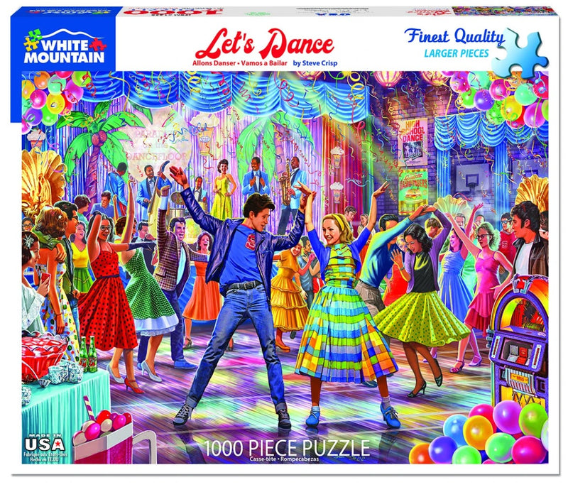 Let's Dance - 1000 Piece Jigsaw Puzzle - The Country Christmas Loft