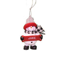 Cozy Snowman Ornament (Letters G - R) - - The Country Christmas Loft