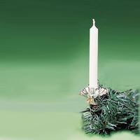 White Dripless Candles for Glockenspeils Chimes - 12-Piece Box Set - The Country Christmas Loft