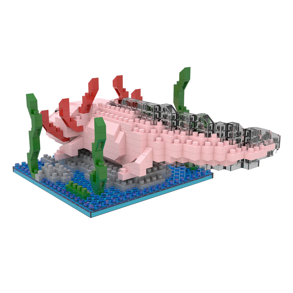 Mini Building Blocks Axolotl The Country Christmas Loft