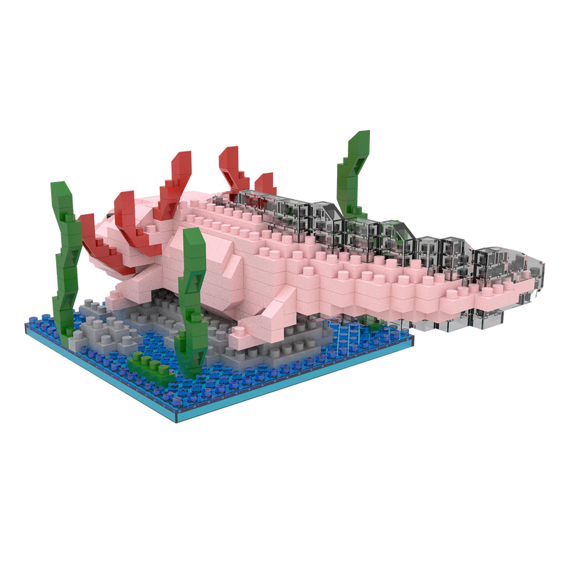 Mini Building Blocks - Axolotl