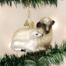Old World Christmas Sheep With Lamb Glass Blown Ornament - The Country Christmas Loft
