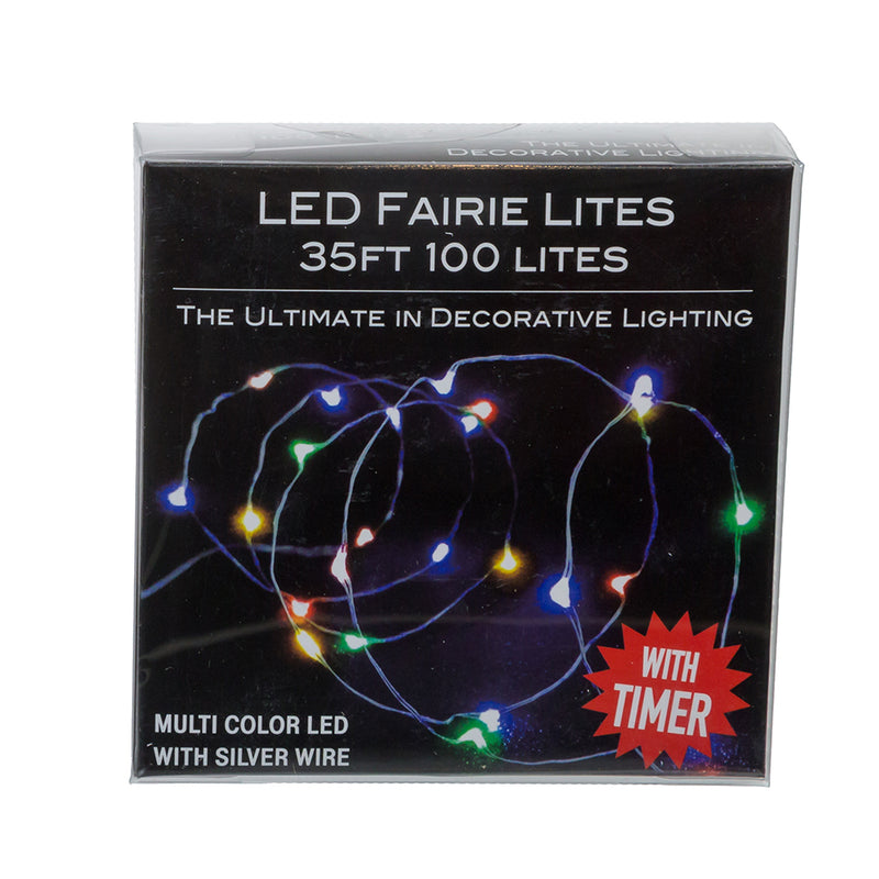 100-Light Battery Operated Multicolor Twinkle Fairy Lights - The Country Christmas Loft