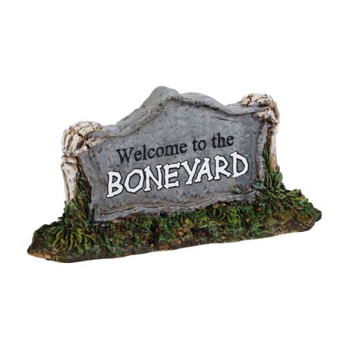 Welcome To The Boneyard Accessory Figurine - The Country Christmas Loft