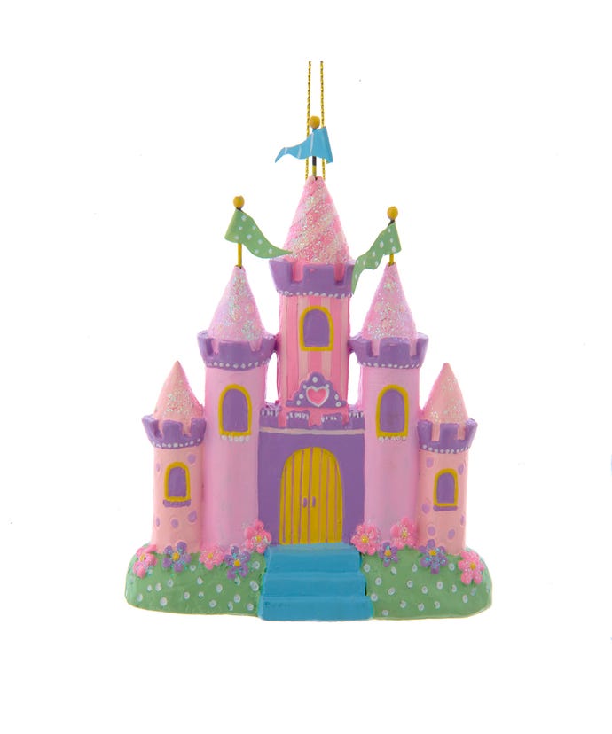 Princess Castle Ornament - The Country Christmas Loft