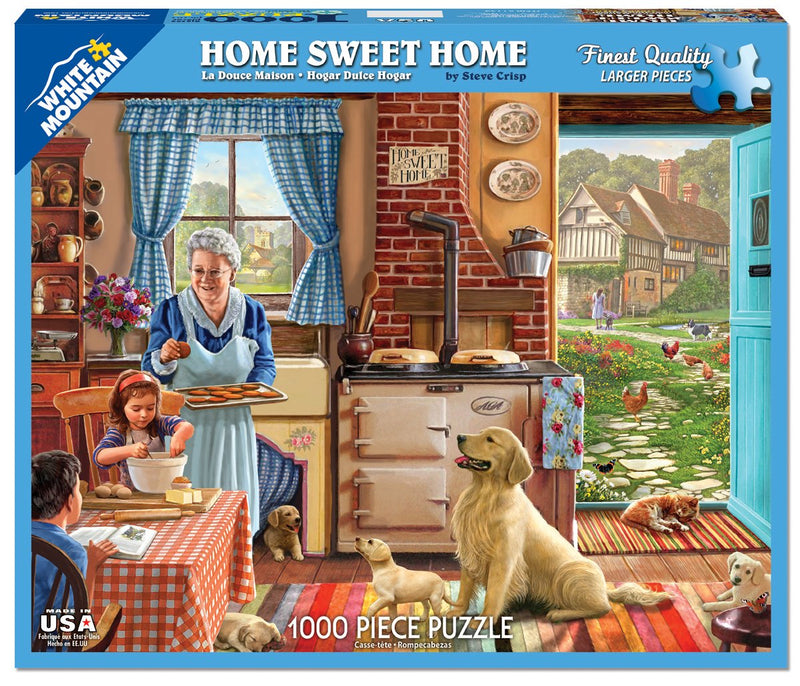 Home Sweet Home - 1000 Piece Jigsaw Puzzle - The Country Christmas Loft