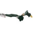 50-Light C3 Diamond Warm White LED Green Wire Light Set - The Country Christmas Loft