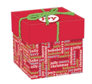 Gift Box Cube for Gift Cards - 3" x 3" - - The Country Christmas Loft