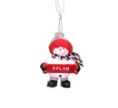 Cozy Snowman Ornament (Letters A - F) - - The Country Christmas Loft