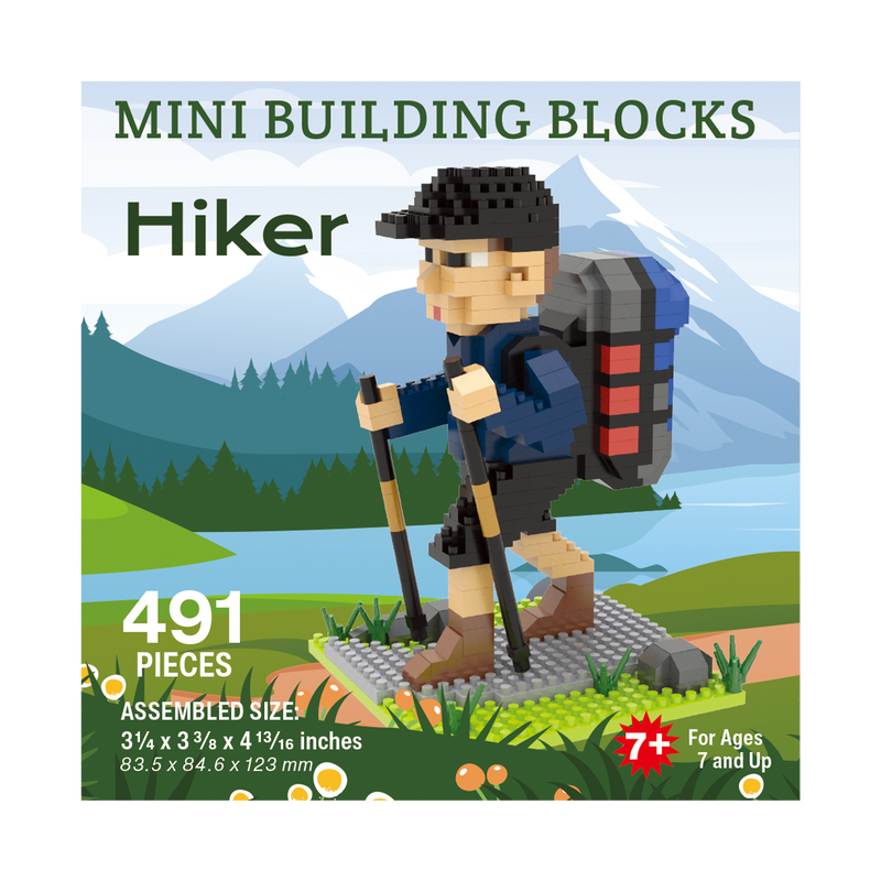 Mini Building Blocks - Hiker