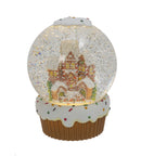 Battery Operated Spinning Water Globe Cupcake - - The Country Christmas Loft