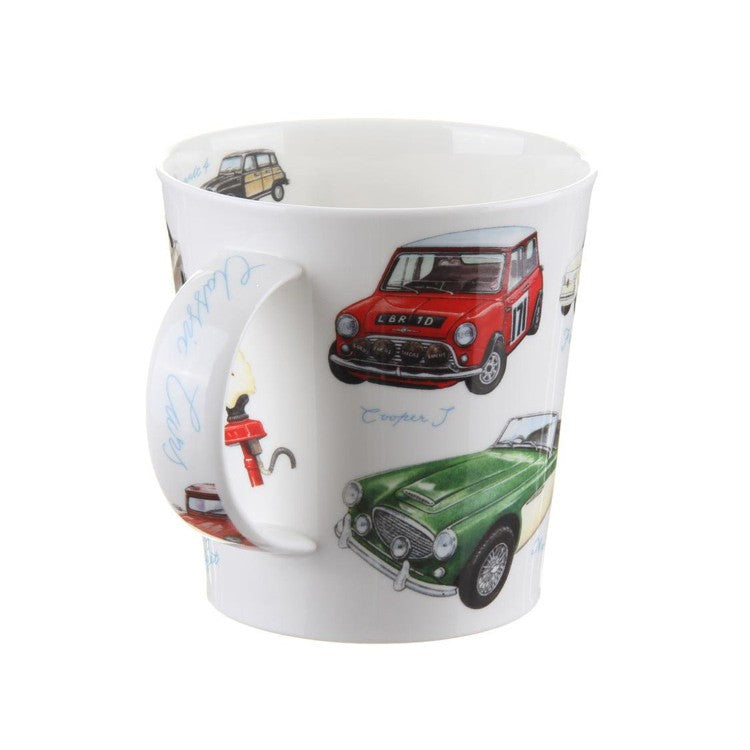 Dunoon Cairngorm Bone China Mug - Classic Collection Cars - The Country Christmas Loft